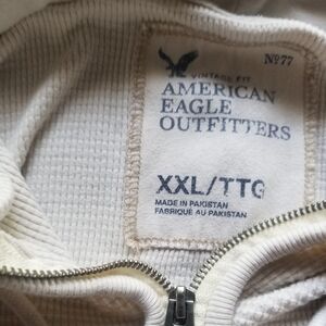 American Eagle waffle hoodie.  Mens XL.